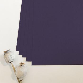 Cardstock "Premium" - Bastelpapier 225g/m² DIN A4 in aubergine